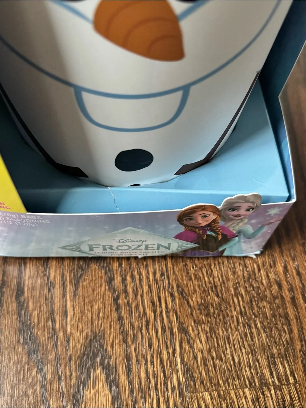 New Disney Frozen Olaf Poppowls Movie Popcorn Kit